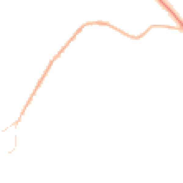 Night-time road noise heatmap for WS6 7DG
