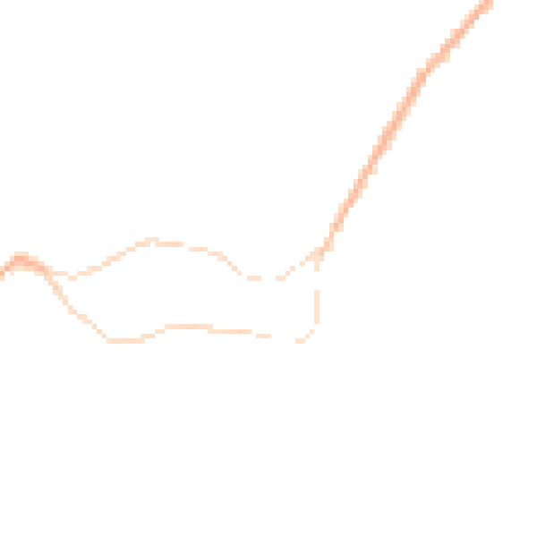 Night-time road noise heatmap for WS6 7DS