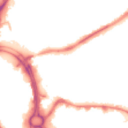 Night-time road noise heatmap for WV10 0AZ