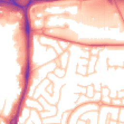 Daytime road noise heatmap for WV10 6PT