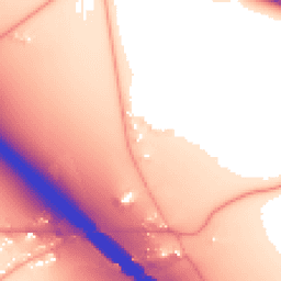 Daytime road noise heatmap for WV10 7DR