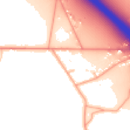 Daytime road noise heatmap for WV10 7DU
