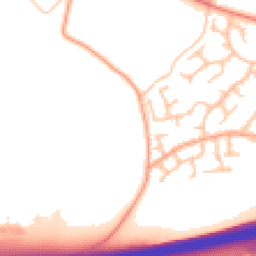 Daytime road noise heatmap for WV10 7FJ