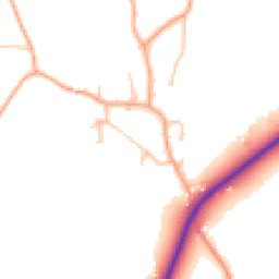 Daytime road noise heatmap for WV10 7JS
