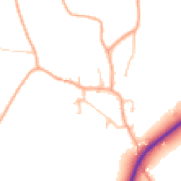 Daytime road noise heatmap for WV10 7LA