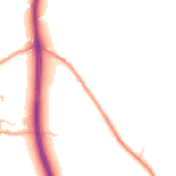 Daytime road noise heatmap for WV10 7PH