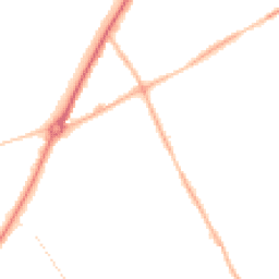 Night-time road noise heatmap for WV11 1DU