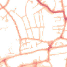 Daytime road noise heatmap for WV11 1PQ