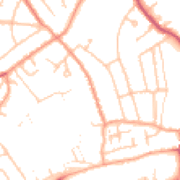 Daytime road noise heatmap for WV11 1RU