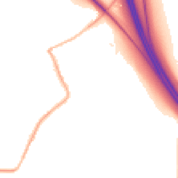 Night-time road noise heatmap for WV11 2BR