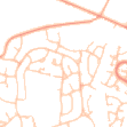 Daytime road noise heatmap for WV11 2NG