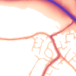 Daytime road noise heatmap for WV11 2TE