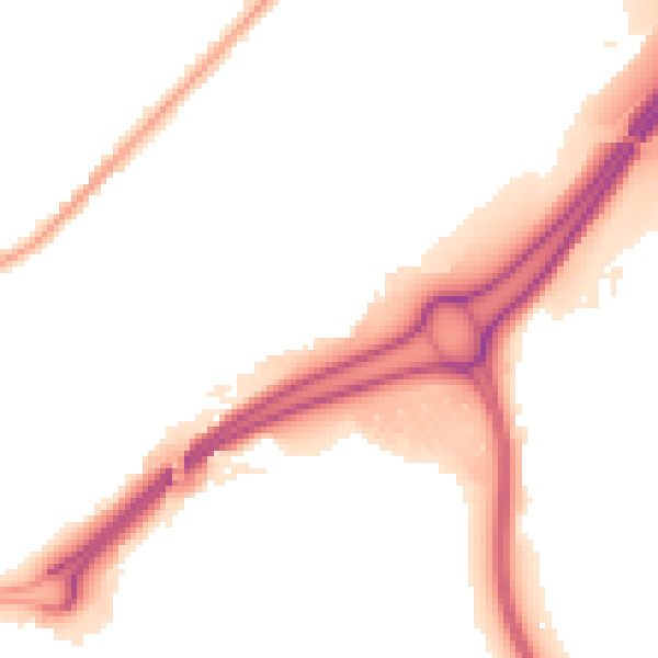 Night-time road noise heatmap for WV14 7AU