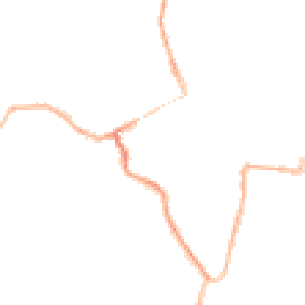 Night-time road noise heatmap for WV16 4DZ