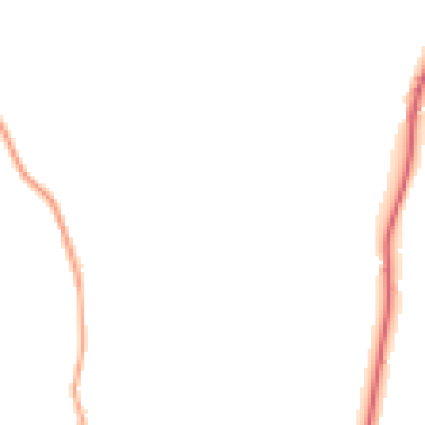 Night-time road noise heatmap for WV16 4SG