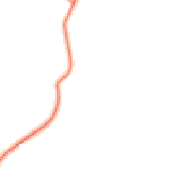 Daytime road noise heatmap for WV16 6AB