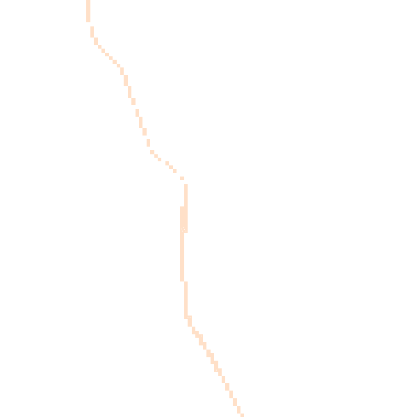 Night-time road noise heatmap for WV16 6LW
