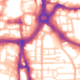 Daytime road noise heatmap for WV2 1AF
