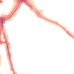 Night-time road noise heatmap for WV2 1DW