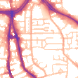 Daytime road noise heatmap for WV2 1EP