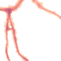 Night-time road noise heatmap for WV2 1EP