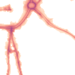 Night-time road noise heatmap for WV2 1EQ