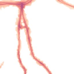 Night-time road noise heatmap for WV2 1HB