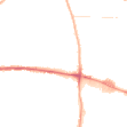 Night-time road noise heatmap for WV2 2EH