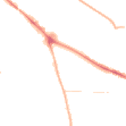 Night-time road noise heatmap for WV2 2LJ