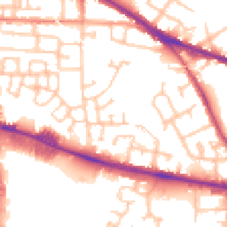 Daytime road noise heatmap for WV2 2PJ
