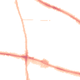 Night-time road noise heatmap for WV2 2RN