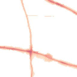 Night-time road noise heatmap for WV2 2RU