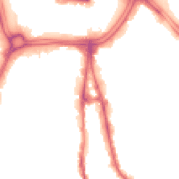 Night-time road noise heatmap for WV2 3BP