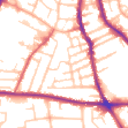Daytime road noise heatmap for WV2 3ET