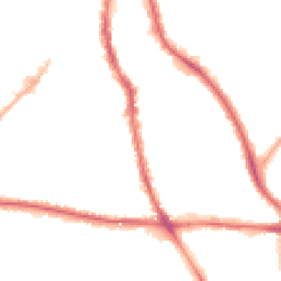 Night-time road noise heatmap for WV2 3JP