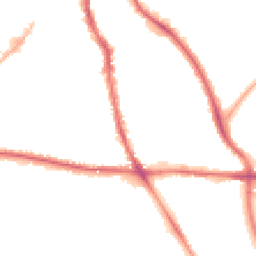 Night-time road noise heatmap for WV2 3JU