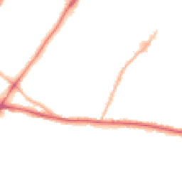 Night-time road noise heatmap for WV2 4NZ