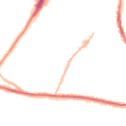 Night-time road noise heatmap for WV2 4PA