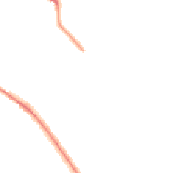 Night-time road noise heatmap for WV6 0JN
