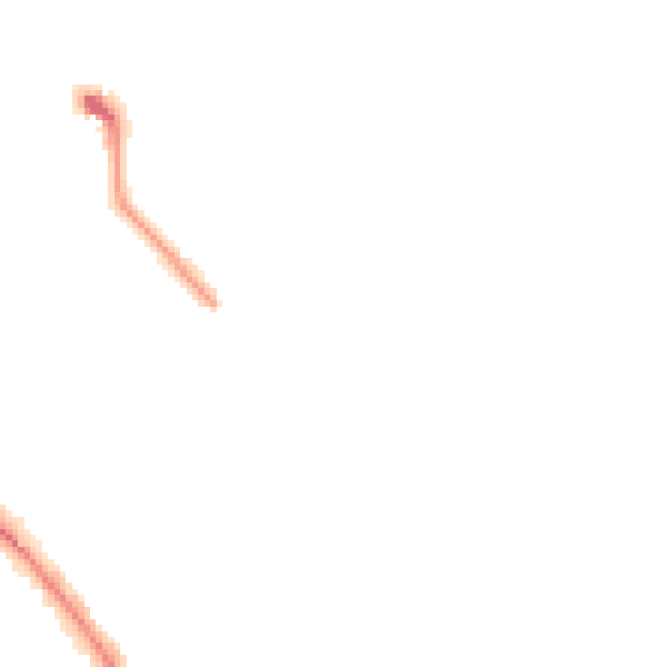 Night-time road noise heatmap for WV6 0TP