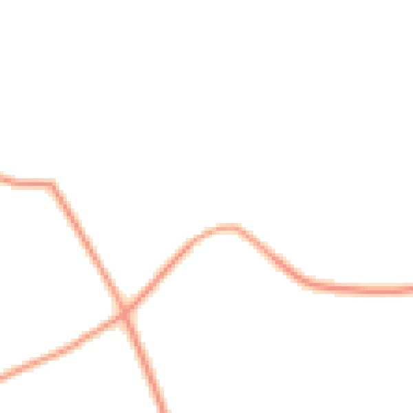 Daytime road noise heatmap for WV6 7HZ