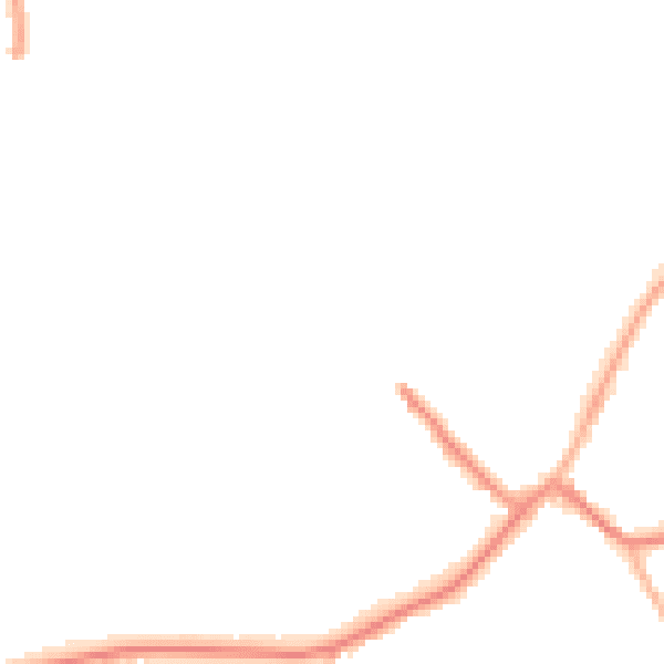 Night-time road noise heatmap for WV6 8LJ