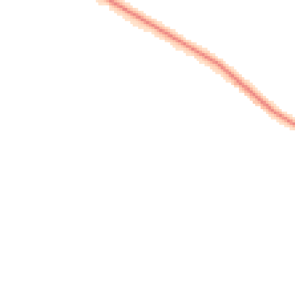 Night-time road noise heatmap for WV6 8RN
