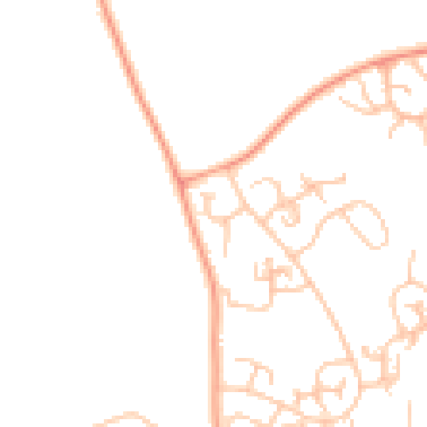 Daytime road noise heatmap for WV8 1UE