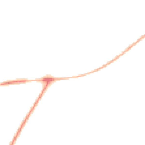Night-time road noise heatmap for YO12 4BY