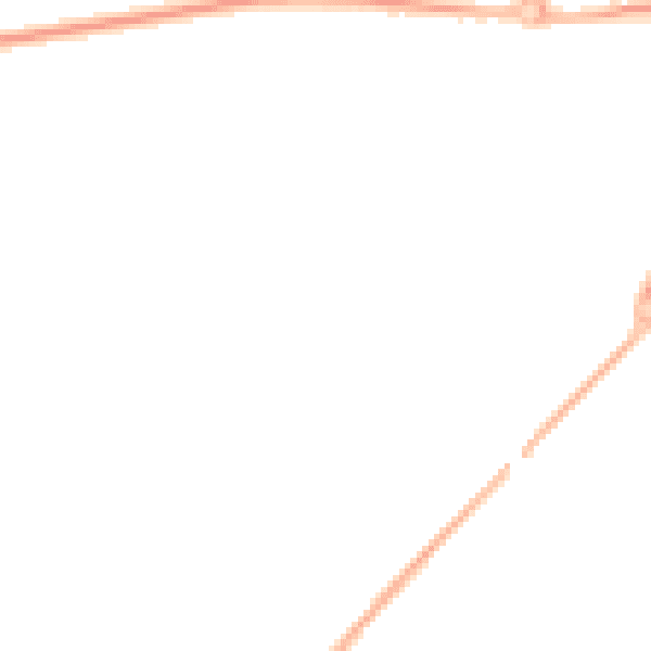Night-time road noise heatmap for YO12 4LQ
