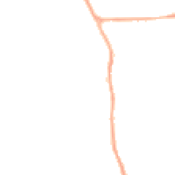 Night-time road noise heatmap for YO12 4QQ