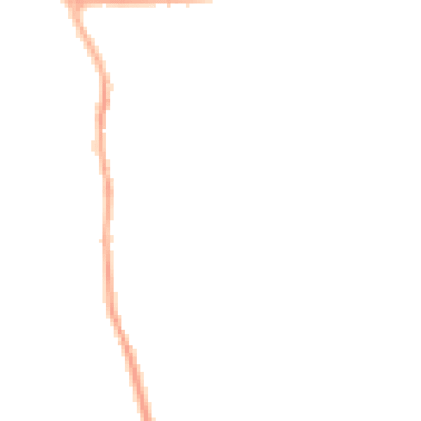 Night-time road noise heatmap for YO12 4RR