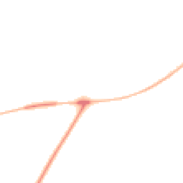 Night-time road noise heatmap for YO12 4RX