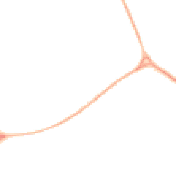 Night-time road noise heatmap for YO12 4SA